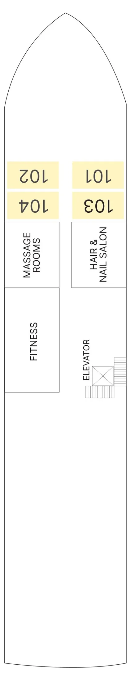 AmaDahlia — Acacia Deck deck plan
