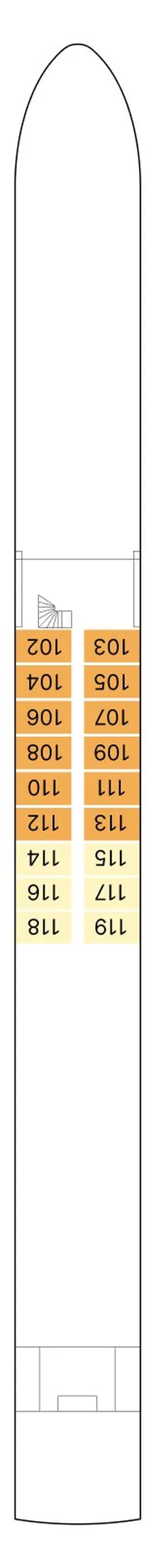 AmaVerde — Piano Deck deck plan