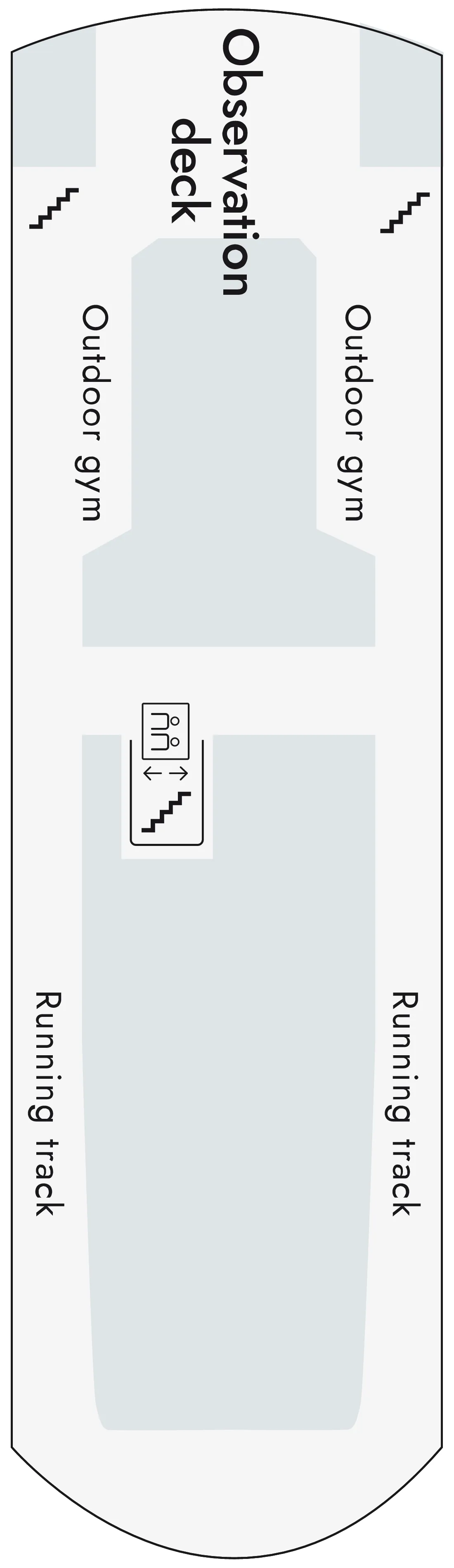 MS Fridtjof Nansen — Deck 11 deck plan
