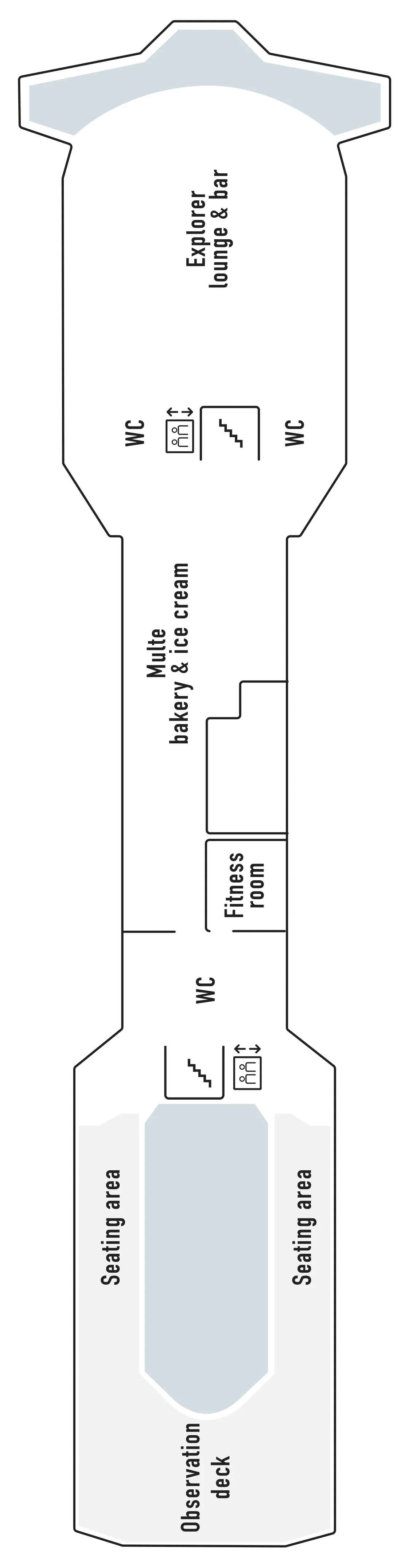 MS Nordkapp — Deck 7 deck plan