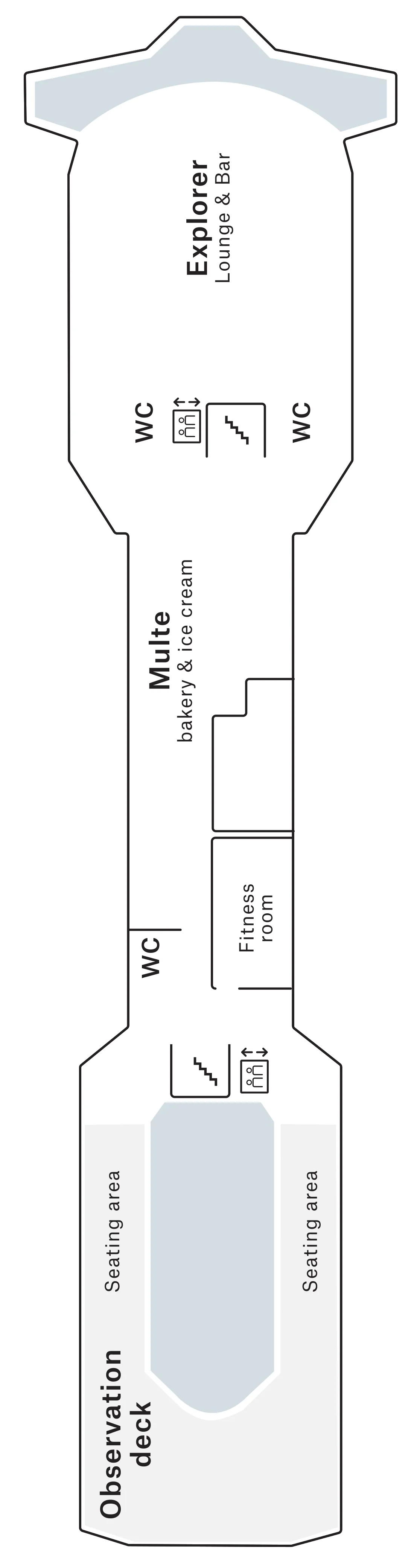 MS Richard With — Deck 7 deck plan