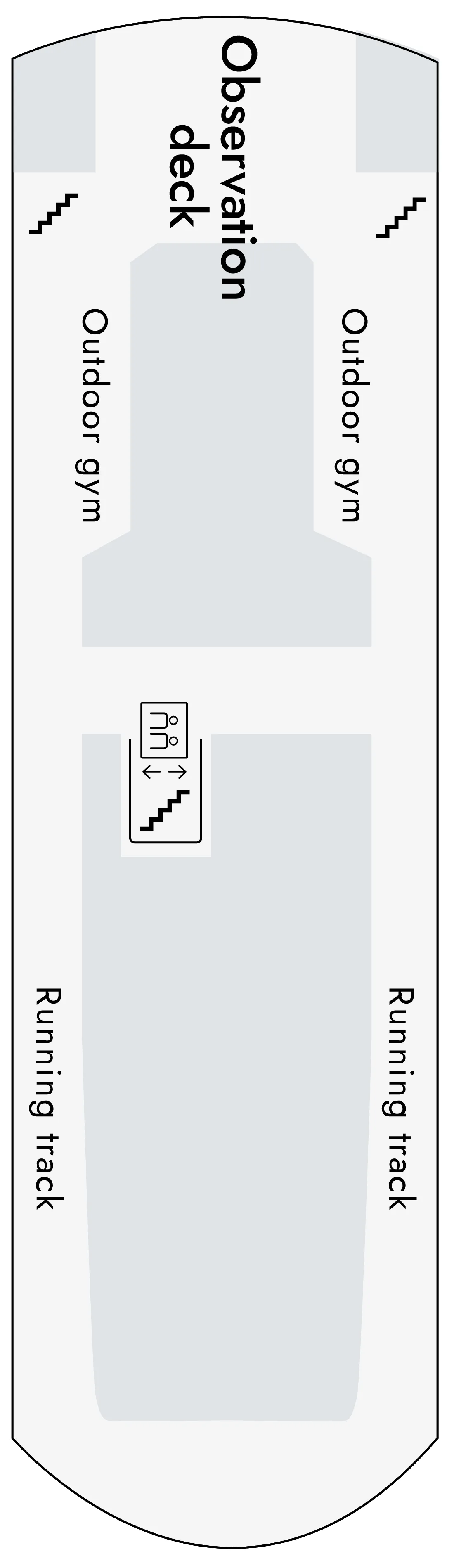MS Roald Amundsen — Deck 11 deck plan