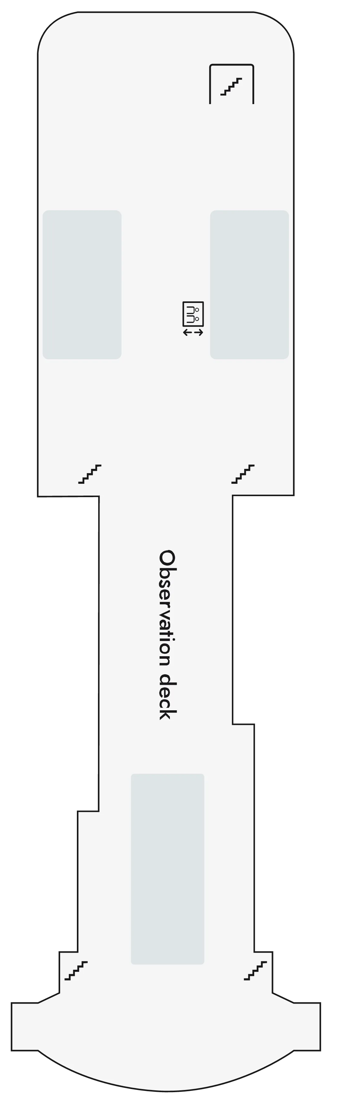 MS Spitsbergen — Deck 8 deck plan