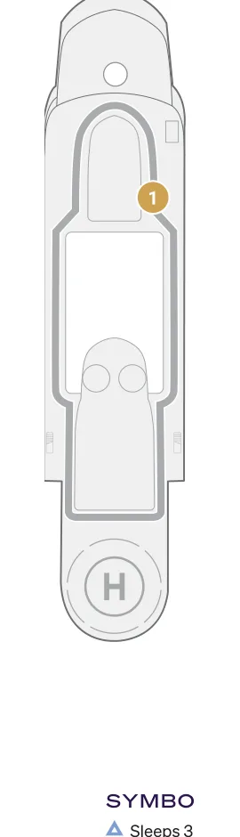 World Navigator — Deck 8 deck plan